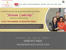 Tablet Screenshot of drshirleydavis.com